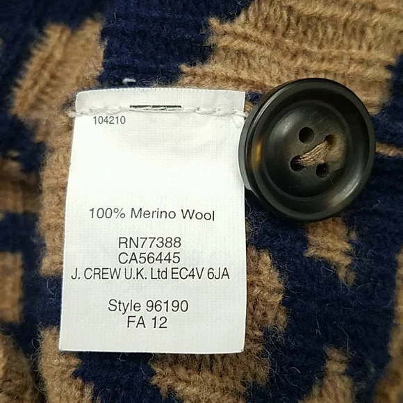 WALLACE animal print cardigan v-neck long sweater - Picture 5 of 9